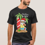 Christmas In July  Santa Summer Watermelon Holiday T-Shirt<br><div class="desc">Christmas In July  Santa Summer Watermelon Holiday</div>