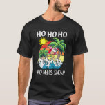 Christmas In July  Santa Surfing Summer Beach Vaca T-Shirt<br><div class="desc">Christmas In July  Santa Surfing Summer Beach Vacation 9</div>