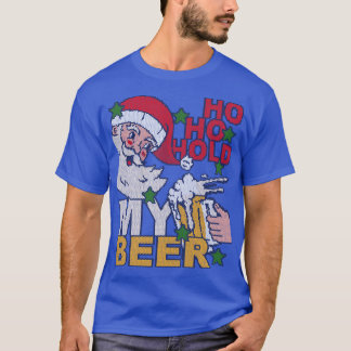 Christmas In July Shirt Santa Ho Ho Hold My Beer