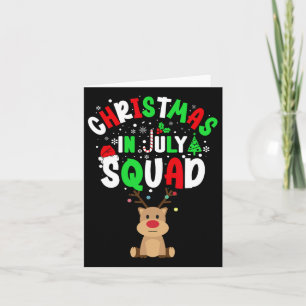Christmas In July Squad 1 Card