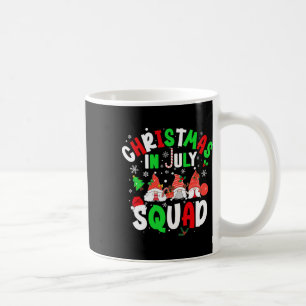 Christmas In July Squad Funny Summer Xmas  Coffee Mug