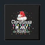 Christmas In July Squad  Magnet<br><div class="desc">Christmas In July Squad</div>