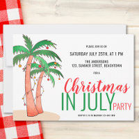 Christmas in July Summer Party