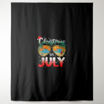 Christmas In July Summer Vacation Beach Sunglasses Tapestry<br><div class="desc">Christmas In July Summer Vacation Beach Sunglasses Funny</div>