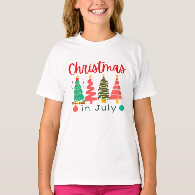 christmas in july T-Shirt (Front)