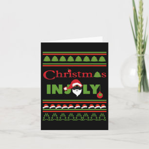 Christmas In July T Shirt. Christmas In July Ugly Card