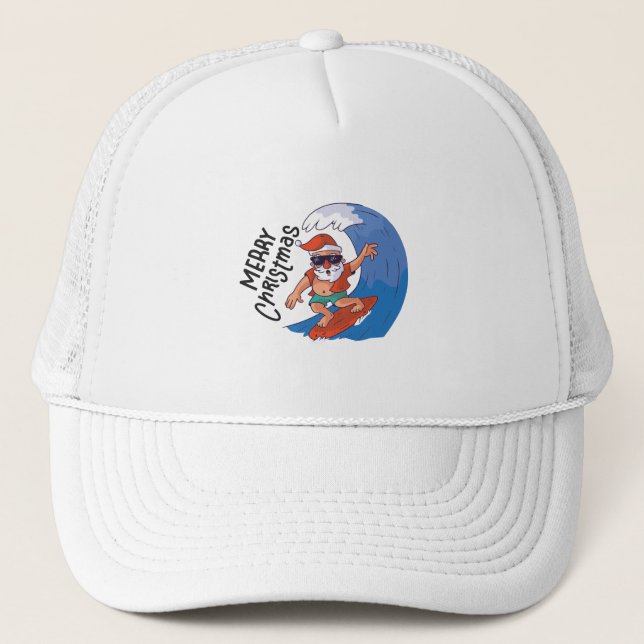 Christmas in July Trucker Hat (Front)