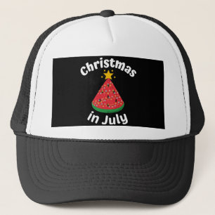 CHRISTMAS IN JULY TRUCKER HAT