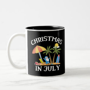 Christmas In July Two-Tone Coffee Mug