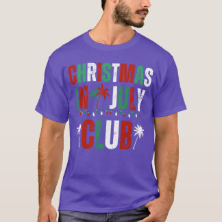 Christmas in July Xmas Christmas in July Club vint T-Shirt