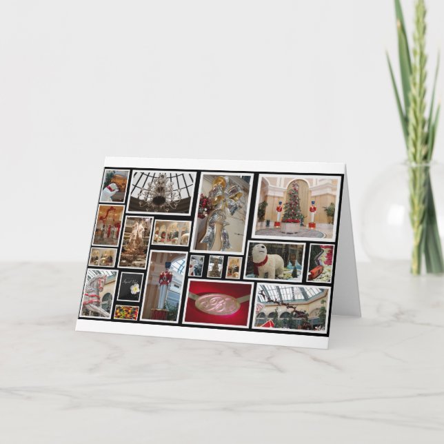 Christmas in Las Vegas Holiday Card (Front)