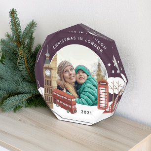 Christmas in London Keepsake Photo Block