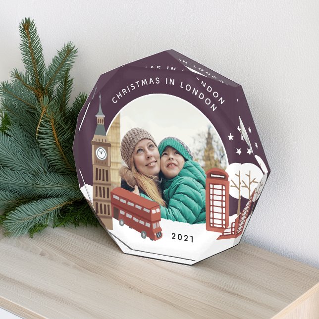 Christmas in London Keepsake Photo Block (Creator Uploaded)
