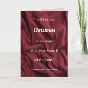Christmas in My Heart Greeting Card