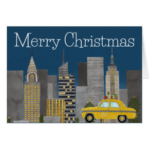 Christmas in New York City Customizable 