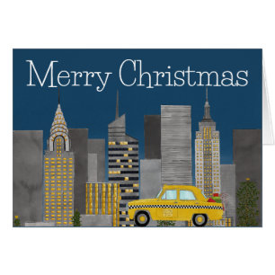 Christmas in New York City Customizable 