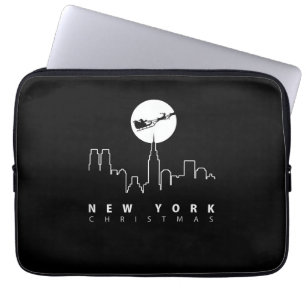 Christmas in New York City Laptop Sleeve