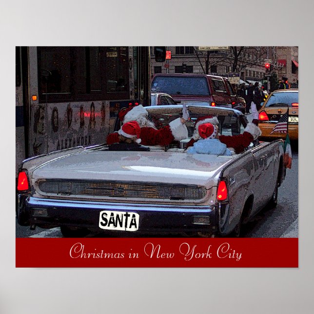 Christmas in New York City Poster (Front)
