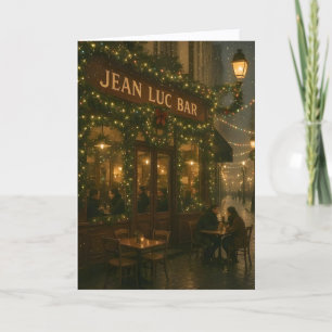 Christmas In Paris Card
