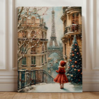 Christmas in Paris – Whimsical Winter Eiffel Tower