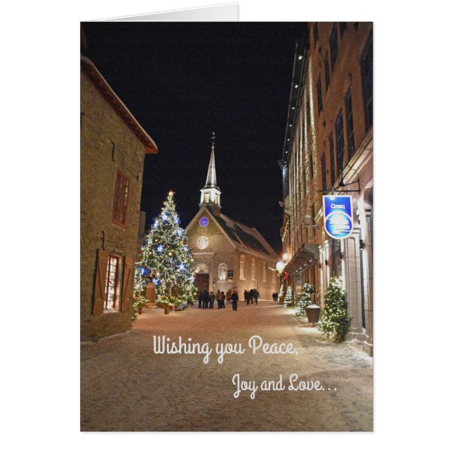 Christmas in Quebec City (Front)