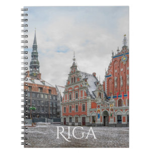 Christmas in Riga Latvia Notebook