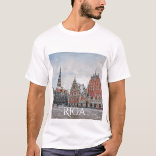 Christmas in Riga Latvia T-Shirt