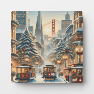 Christmas in San Francisco – Golden Gate Plaque