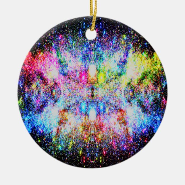 Christmas in Space Ornament (Front)