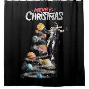 Christmas in Space Solar System Astronaut Invitati