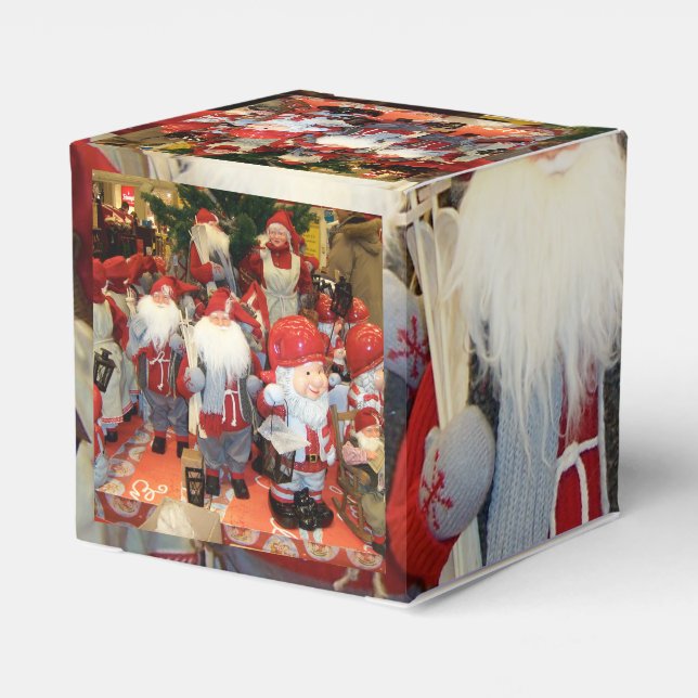 Christmas in Sweden Favor Box (Back Side)