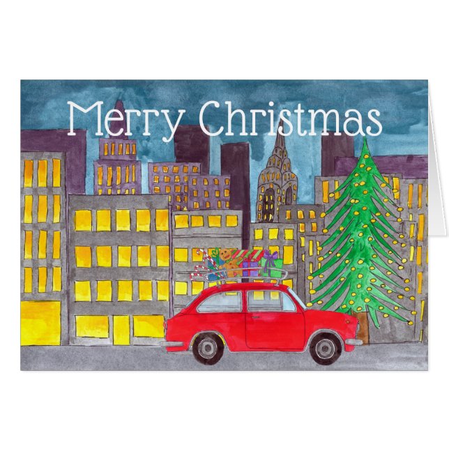 Christmas in the City Customizable  (Front Horizontal)
