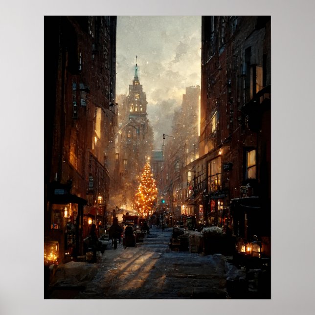 Christmas in the City Poster (Front)