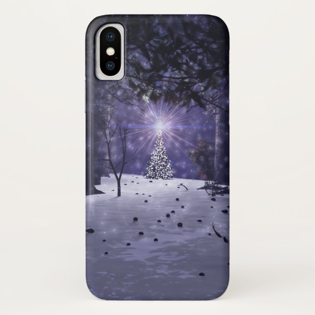 Christmas in the Pines iPhone Case-Mate Case-Mate iPhone Case (Back)