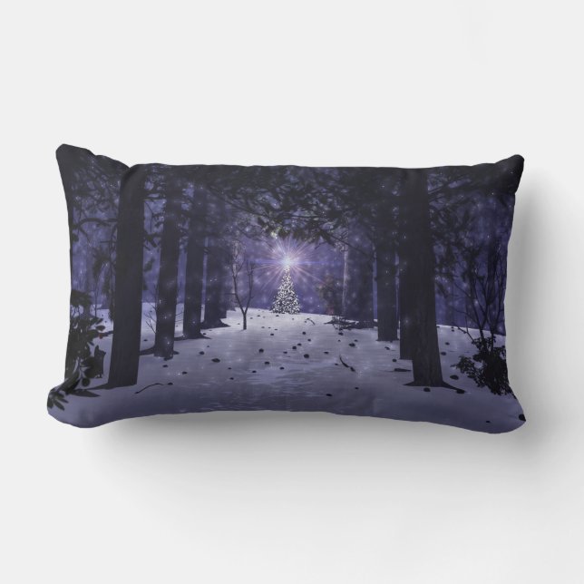 Christmas in the Pines Pillow (Front)