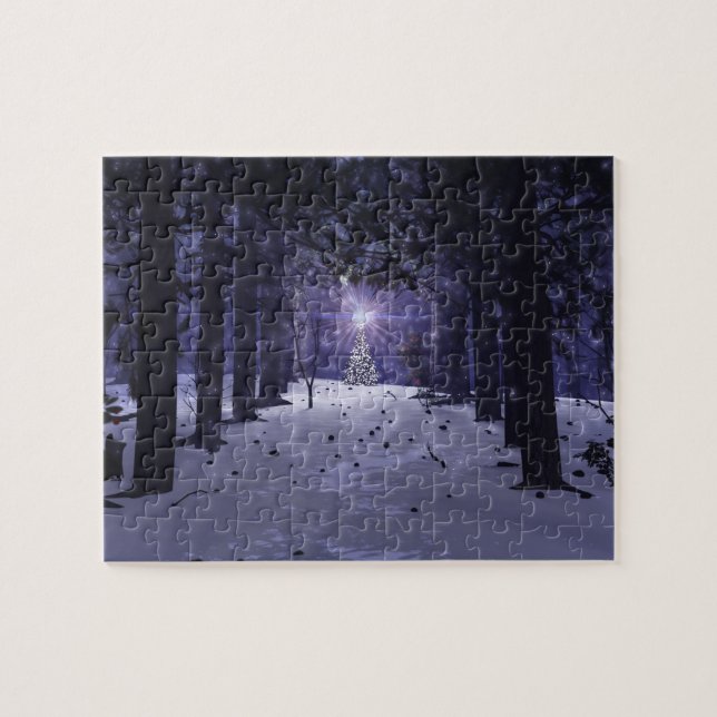 Christmas in the Pines Puzzle (Horizontal)