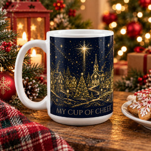 Christmas in the Stars Christmas Village Coffee Mug