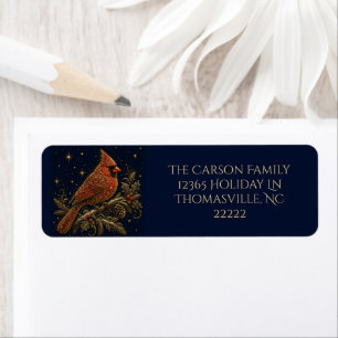 Christmas in the Stars   Red Cardinal Address