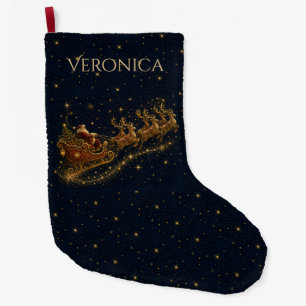 Christmas in the Stars Santa's Sleigh Large Christmas Stocking