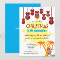 Christmas in the Summertime Party