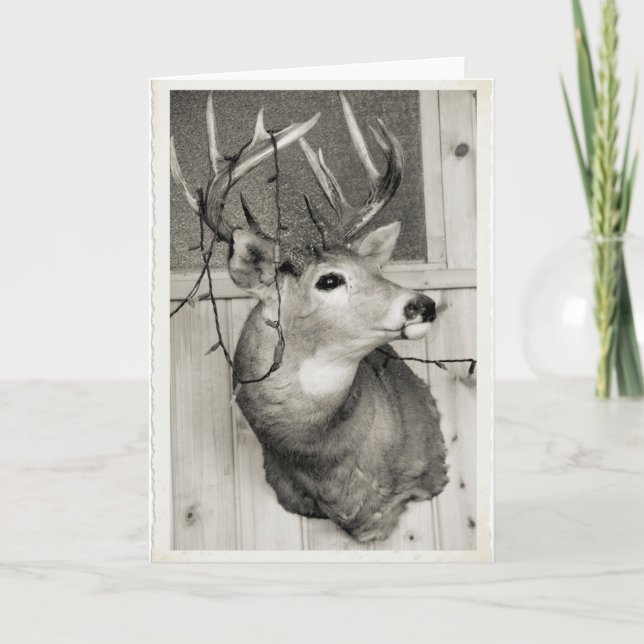 Christmas in Wisconsin Holiday Card (Front)