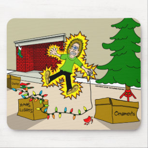 Christmas Injuries mousepad