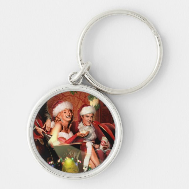 Christmas Interlude Keychain (Front)