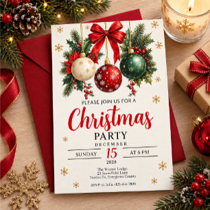 Christmas invitation
