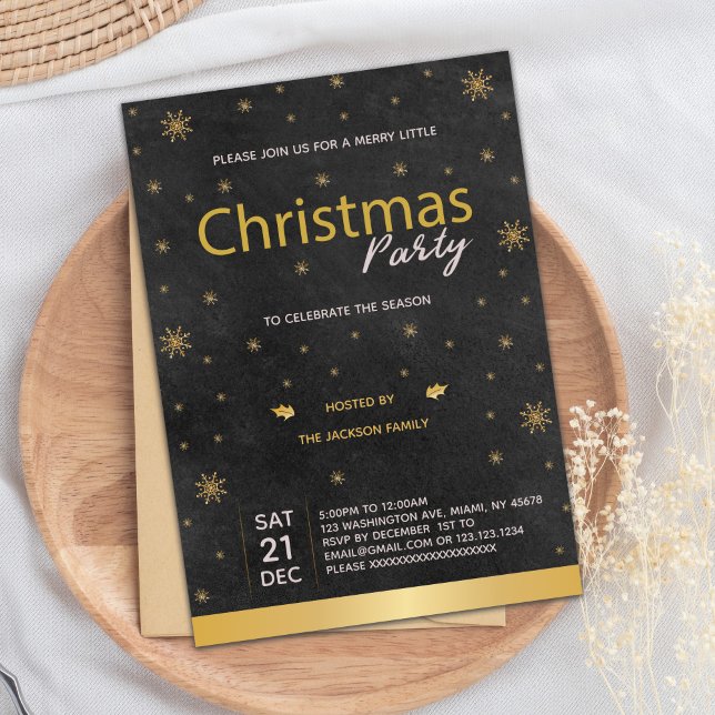 Christmas Invitation, Holiday Invitation (Christmas Party Invitations)