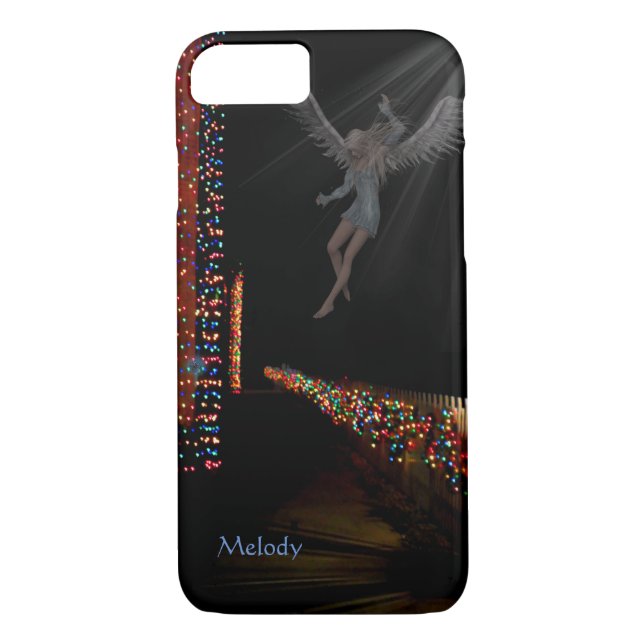 Christmas iPhone Case 8/7 Barely There Angel (Back)
