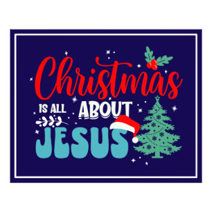 Christmas Is All About Jesus-43687 Photo Print