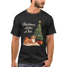 Christmas Is Better With Fur Pet Lover Holiday