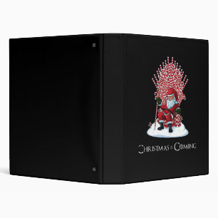 Christmas is coming binder