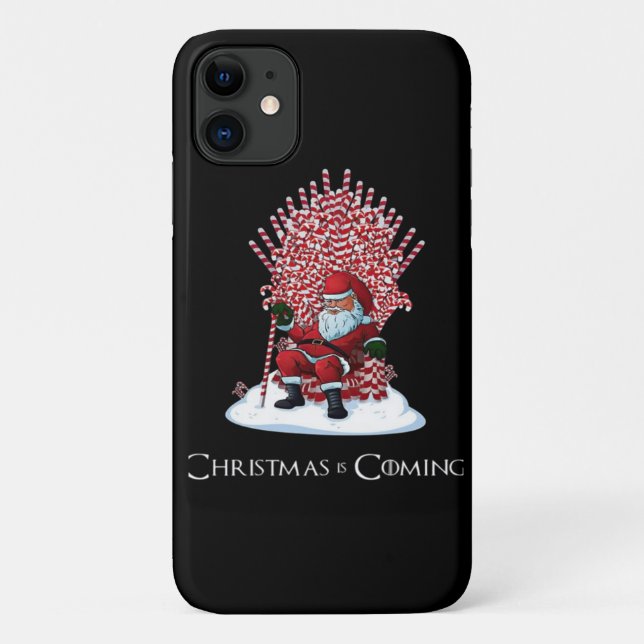 Christmas is coming Case-Mate iPhone case (Back)